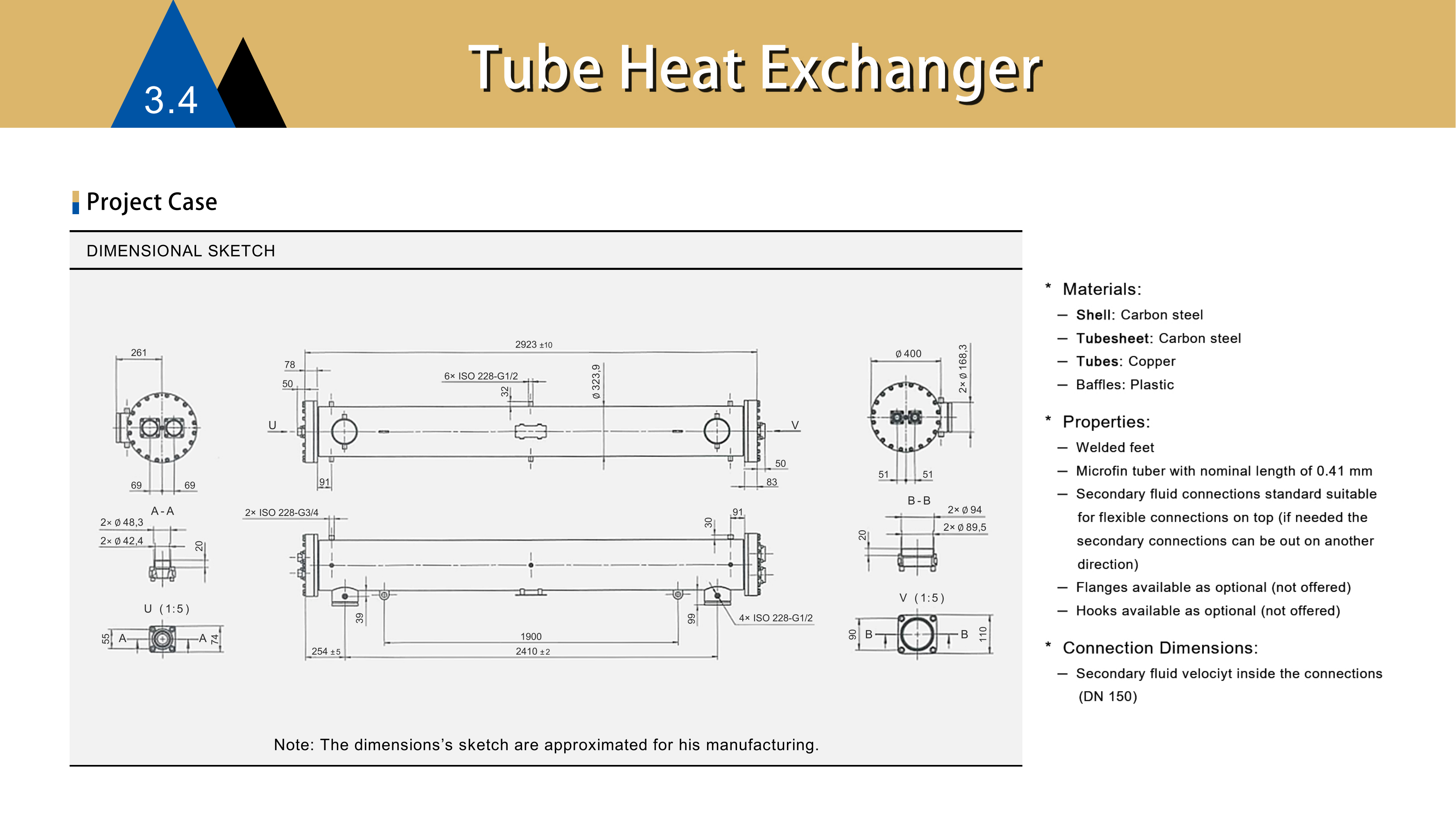 Fournisseurs personnalisés d'échangeur de chaleur à coque et à tube de refroidisseur d'huile hydraulique de série de condensateur industriel en Chine