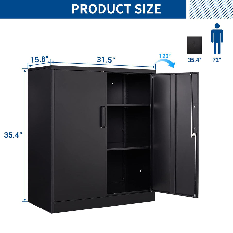 Armoire en tôle personnalisée pour le salon, le bureau et le stockage à domicile