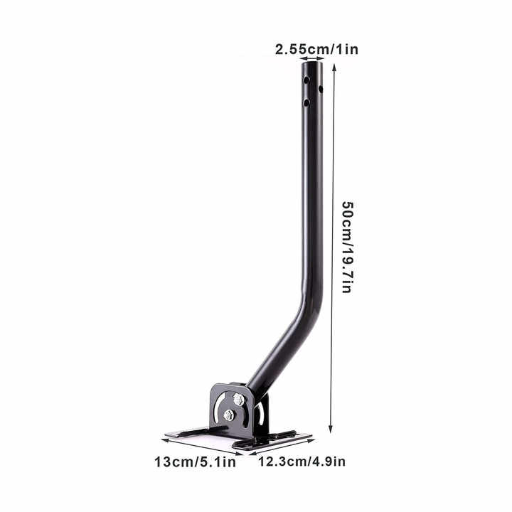 DYMACHINE Support de montage pour antenne TV résistant aux intempéries avec trépied en J pour toit extérieur 