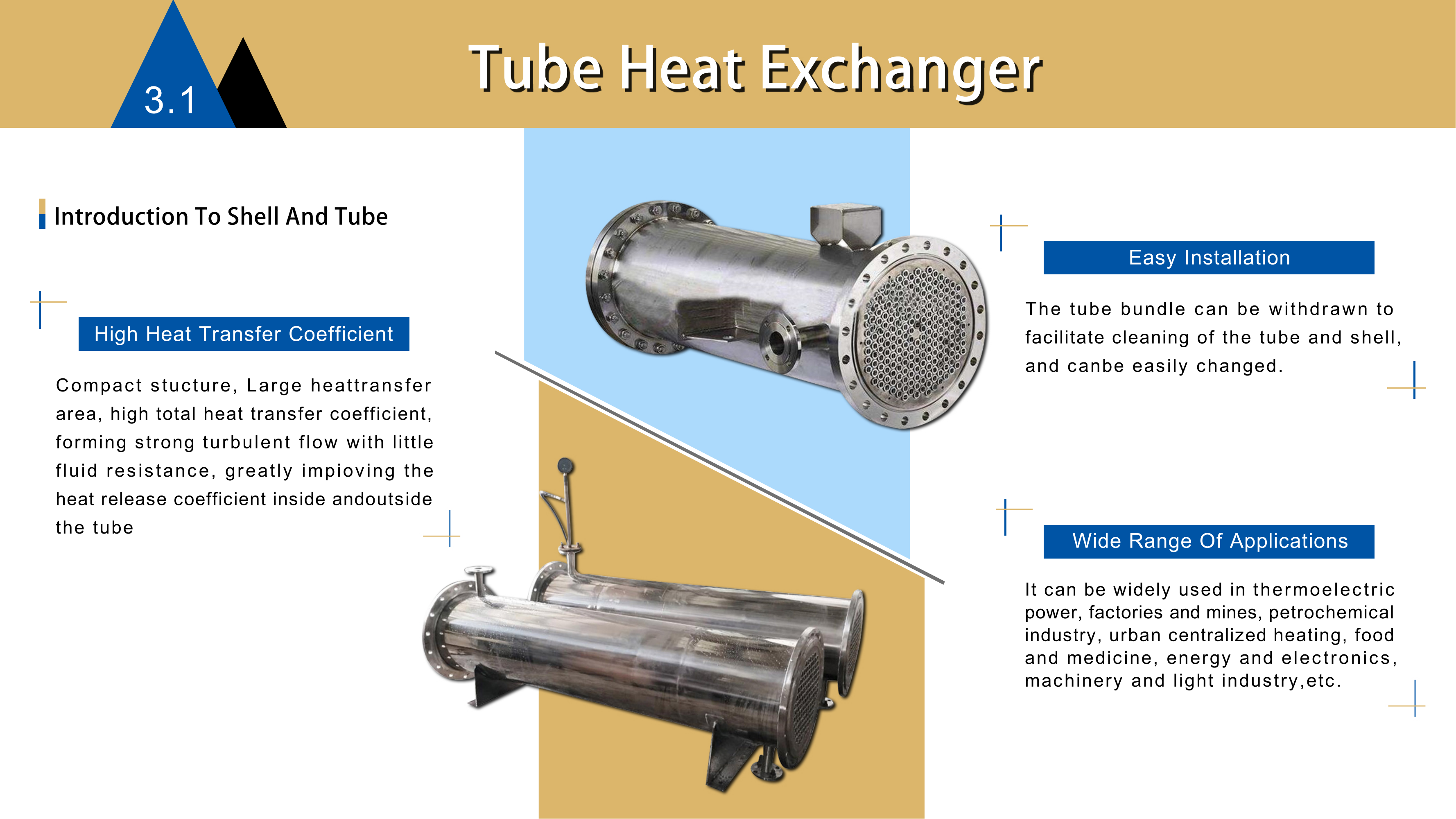 Fournisseurs personnalisés d'échangeur de chaleur à coque et à tube de refroidisseur d'huile hydraulique de série de condensateur industriel en Chine